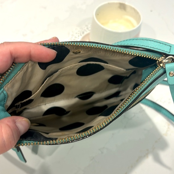 Kate Spade Turquoise Crossbody Purse - Picture 4 of 6